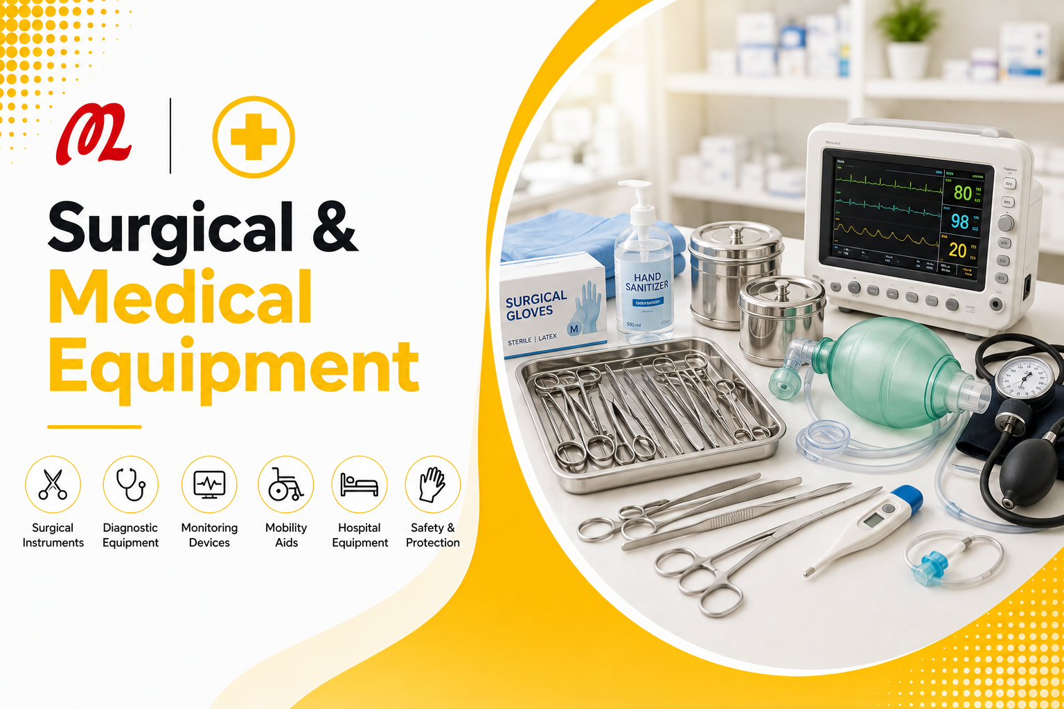 Surgical and medical equipment