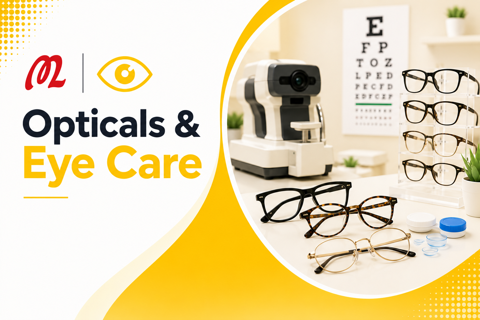 Opticals and eye care